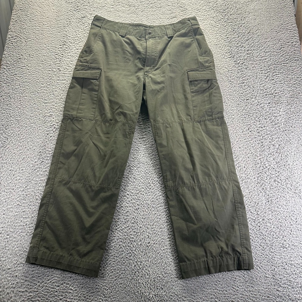 Blauer TenX BDU Pant Women 16 Green Polyester Cargo Straight Utility Workwear